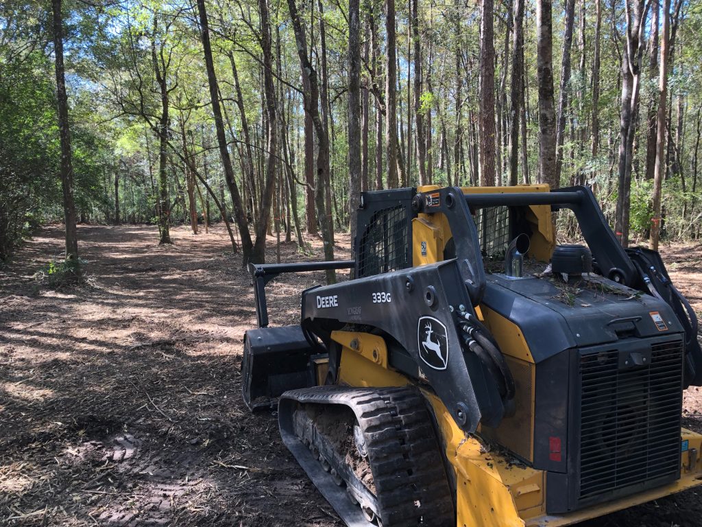 Local Forestry Mulching Service in South East Louisiana.  Folsom land clearing service.
